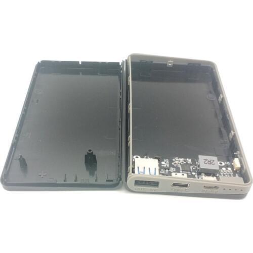 QC3.0 power bank case 1usb pd 18w Battery Fast Charger Box shell DIY quick charge portable battery box