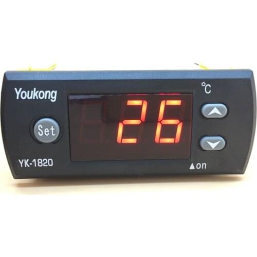 China Factory Directly Selling Temperature Controller LCD Digital Thermostat YK-1820