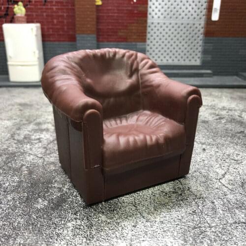 1/12 Scale Miniature Scene Decoration Photography Props Sofa Model for 6"