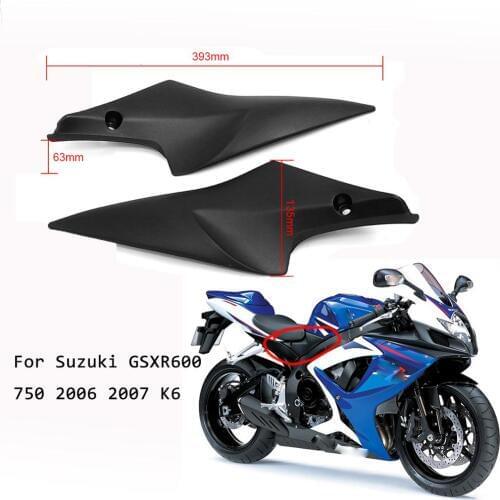Motorcycle Accessories For Suzuki GSXR 600 750 GSXR600 GSXR750 GSX-R600 2006 2007 06 07 K6 Tank Side Cover Panels Fairing