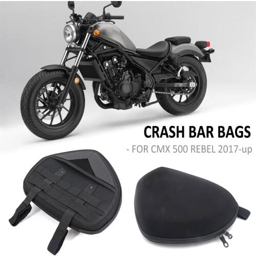 Motorcycle Crash Bar Bags Frame Storage Bag Toolkit Storage Package Bags FOR HONDA CMX 500 REBEL 500 CMX500 2017-2021 2020 2019