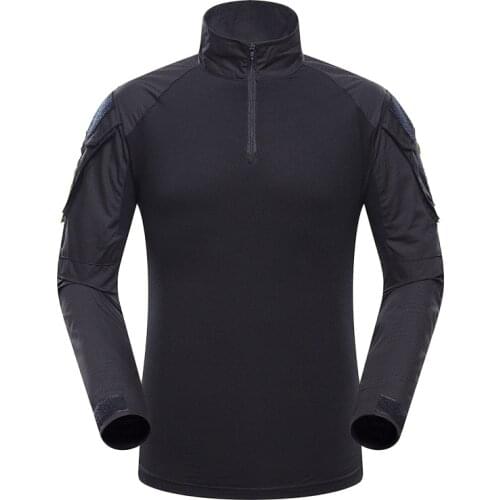 Men Camouflage T-shirts Army Combat Tactical T Shirt Military Men Long Sleeve T-Shirt Hunt T-shirts Clothes Airsoft Paintball