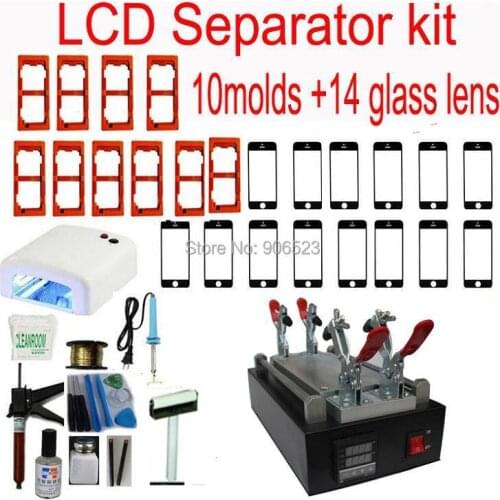 Newest 2015 7" LCD Display Touch Screen Glass Separator Repair Machine Tool Kit for iPhone 6 Plus iphone 5S Samsung note4