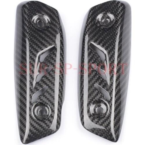 Side Radiator Trim Cover Panel Fairing g For Triumph Speed Triple R S 2015 2019 Carbon Fiber