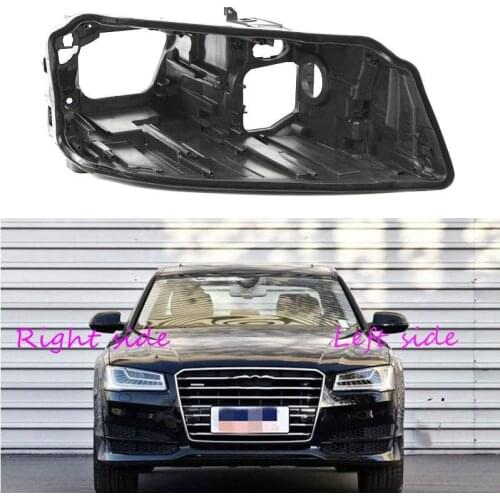 Headlight Base for Audi A8 2014 2015 2016 2017 Headlamp House Car Rear Base Front Auto Headlight Back House