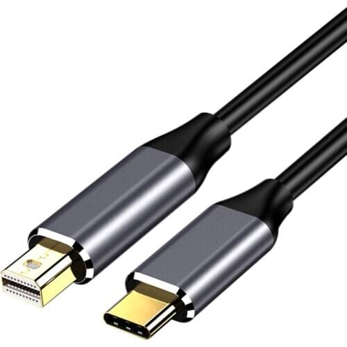 USB Type-C to Mini Display Port Support 4K 60HZ Type-C to Mini Display Port Adapter for , for Mate 20, for P20