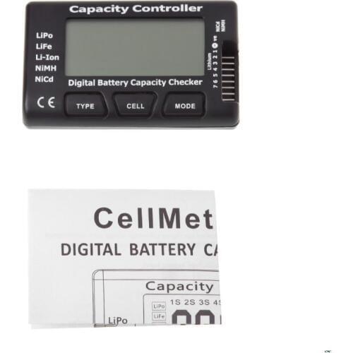 RC CellMeter-7 Digital Battery Capacity Checker For Nicd NiMH LiPo LiFe Li-ion