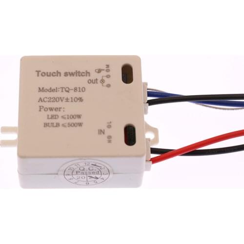 170V to 240V On/Off Touch Switch for LED Lamp Light Pipe XD-618