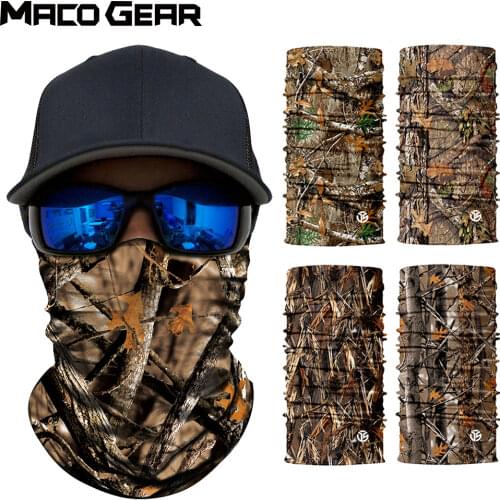 Summer Tactical Print Masks Bandana Neck Gaiter Cover Face Scarf Sports Fishing Running Cycling Hunting Hiking Ski Half Mask Men
