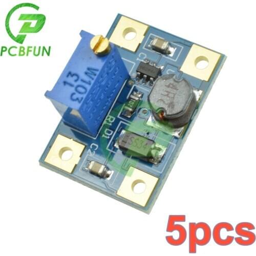 SX1308 DC-DC Step-uP Adjustable Power Module Step Up Boost Converter for DIY Kit DC 2V-24V to DC 2V-28V 2A Batterry Power Supply