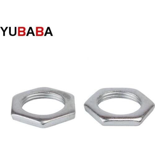 Thin nut small hexagonal flat nut lighting nut fine tooth ultra-thin nut M6M8M9M10M12M14M16M18 M20 M22 M24 M27 M30 gb808