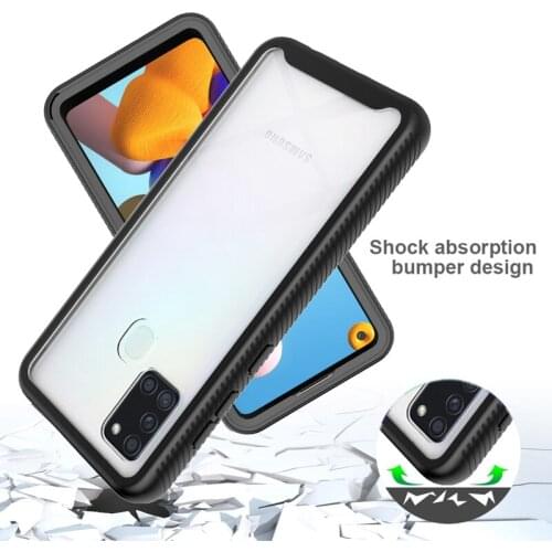 Tfshining Shockproof Armor Phone Case For Samsung S21 S10 Plus S20 FE A51 A71 A52 A72 A32 M51 Note 20 10 Lite Full Bumper Cover