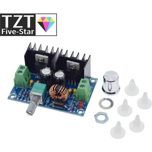 XH-M401 Max 8A 200W DC-DC Step Down Buck Converter Power Supply XL4016 PWM Adjustable 4-40V To 1.25-36V Step-Down Board Module