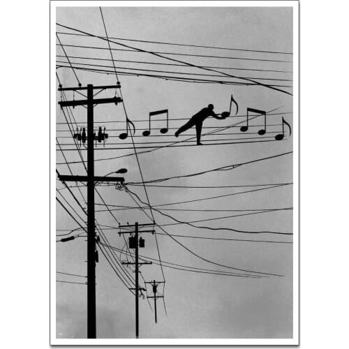 High Notes Canvas Paintings on The Wall Art Posters and Prints Nordic Picture for Living Room No Frame