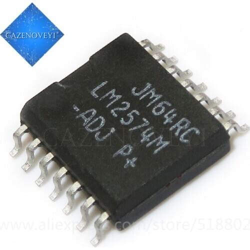 1pcs/lot LM2574M-ADJ LM2574DW-ADJ LM2574DW-A LM2574 SOP-16 In Stock