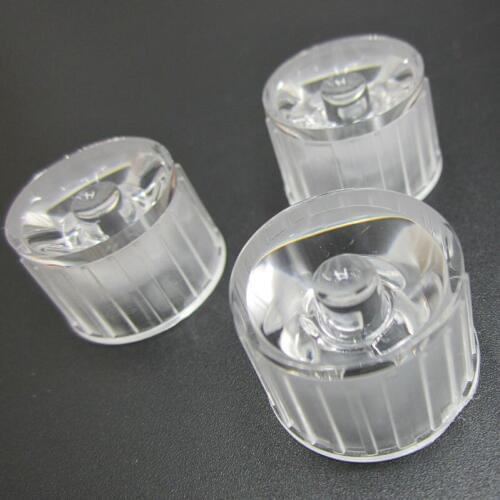 100pcs 15 30 45 60 90 120 Degree Led lens 20mm Diameter waterproof Optical PMMA LED Collimator Lenses holders