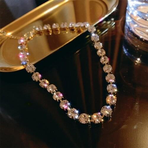 Fashion Imitation Pearls Necklace Short Clavicle Necklace Temperament Decoration Trendy Accessories for Women