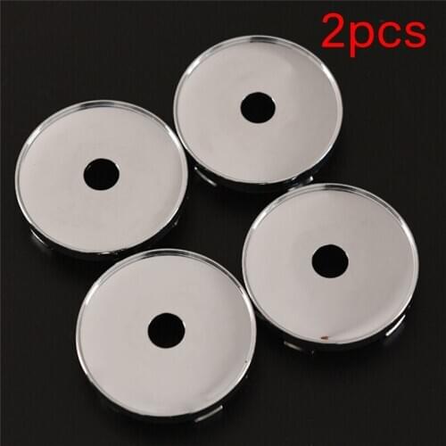 2Pcs Car Van Alloy Wheel Center Hub Cap Sticker Plastic Wheels Accessories Durable