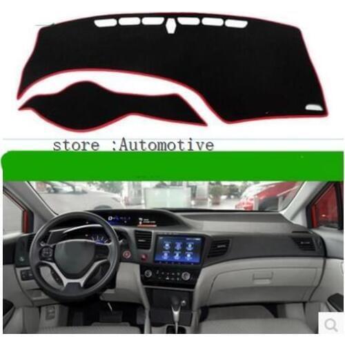 2012 2013 2014 2015 For Honda Civic Dashboard Cover Dashmat Dash Mat Pad Sun Shade Dash Board Cover Carpet