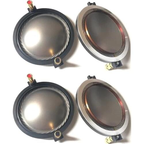 4pcs/lot 74.5 Core Tweeter Voice Coil Titanium Film Replacement Diaphragm PRV RPD3220Ti CCAR Flat wire 8Ohm or 16 ohm