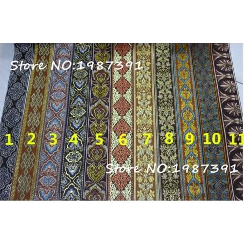 5yards/lot wide 6cm Woven Jacquard Ribbon classical design curtain and clothing accessory LS-98300