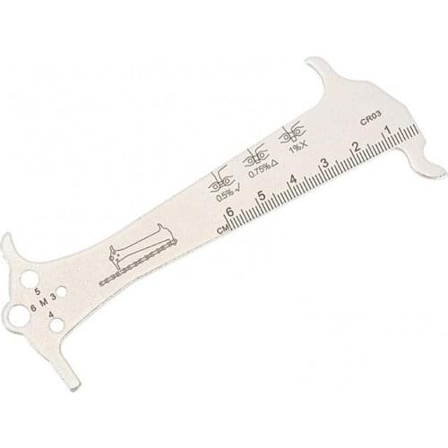 80%HOTMTB Road Bike 3 in 1 Chain Checker Measuring Ruler Wear Indicator with Hook