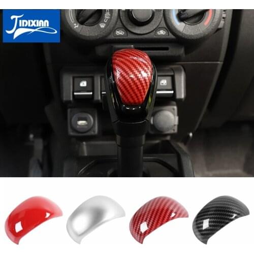 MOPAI Interior Moulding for Suzuki Jimny JB74 Car Gear Shift Head Decoration Trim Accessories for Suzuki jimny 2019 2020