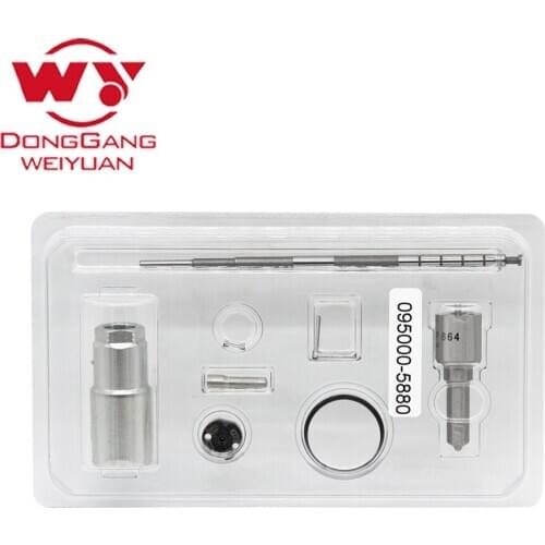 Common Rail Diesel fuel repair kit 095000-5880, for DEN injector, nozzle DLLA145P864, for fuel injection spare parts, hot sale