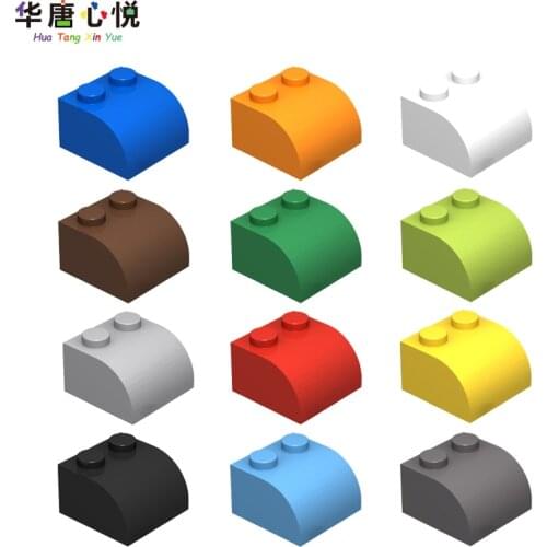 20PCS/Set MOC 2x2 Brick with Arch Assembles Accessories Parts Building Blocks Toys for Children Kids Gifts Bricks