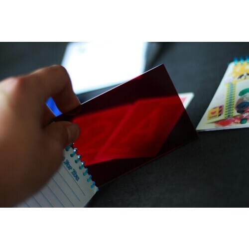 Mental Pad (Red Card Deck+Refills) Mentalism Magic Tricks Illusions Close up Magic Prediction Chosen For Professional Magicians