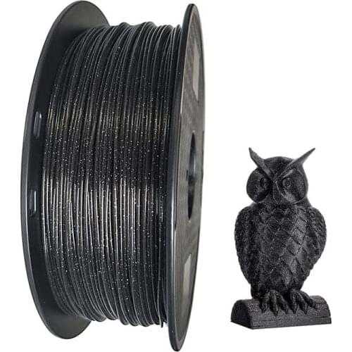 PLA Crystal 3D Printer Filament Sparkle 1.75 mm 250g Shining 3D Printing Material Glittering PLA Glistening Plastic Filament