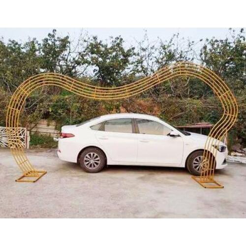 New wedding props staff background arch flowers music symbols wedding props creative wedding props