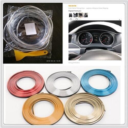 Car interior Decoration thread sticker Insert Strip Accessories for Mercedes Benz GLS63 GLS GLE43 B55 Shooting S400 ML450