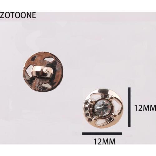 ZOTOONE Metal 12MM Snap Buttons Handmade Cute Noel Accessories Scrapbooking for Coat DIY Craft Decoration Button E