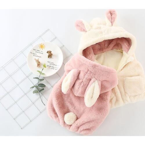 2018 Faux fur vest / Hoodied vest / Cute rabbit vest