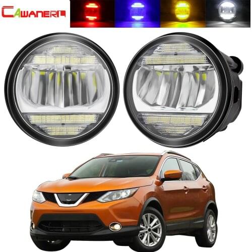 2in1 Fog Light + Daytime Running Light 30W 8000LM Car Front Bumper LED Fog Lamp DRL For Nissan Rogue 2010 2011 2012 2013 2014