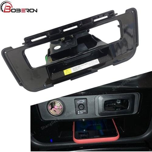 Car QI Wireless Charger Fast Charging Plate Phone Holder for Mitsubishi Outlander 3 2017 2018 2019 2020
