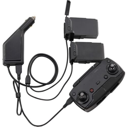DJI Mavic Air drone Intelligent Battery Charging Hub Mavic Air Car Connector USB Adapter Multi Battery Car Charger free shipping