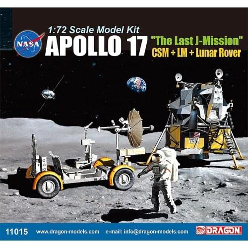 [Dragon] Dra-11015 1:72 APOLLO 17 'The Last J-Mission' CMS+LM+Lunar Rover
