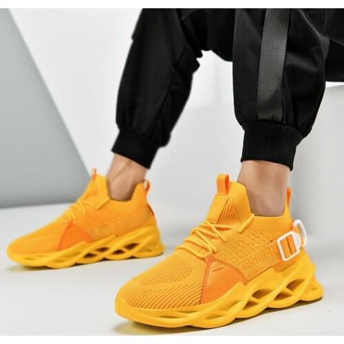 Mens Sneakers Mesh Breathable Big Size Sports Shoes Women Summer 2021 High Quality Platform Casual Light Soft Couple Footwear