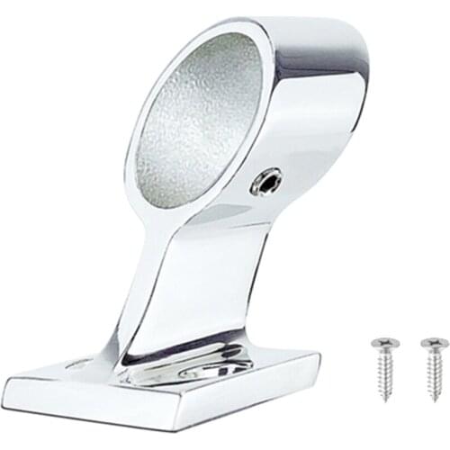 Boat Handrail Fitting Support Marine Hand Rail Pipe Holder Bracket Left 22mm