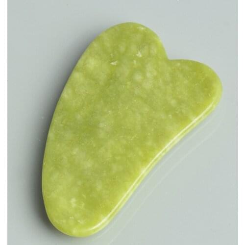 Natural Jade Face Massager Gua Sha Scraper Board Facial Guasha Meridian Muscle Relaxation Skin Lifting Face Thin Gouache Scraper