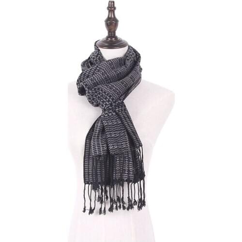 Men scarf cashmere pashmina shawls inverno men casual warm scarf brand homme shawls cashmere jacquard woven male stole echarpe