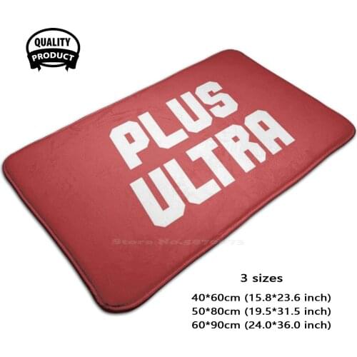 ® - " Plus Ultra " Soft Foot Pad Room Goods Rug Carpet Plus Ultra Boku No Hero Academia All Might Plus Ultra Deku Midoriya
