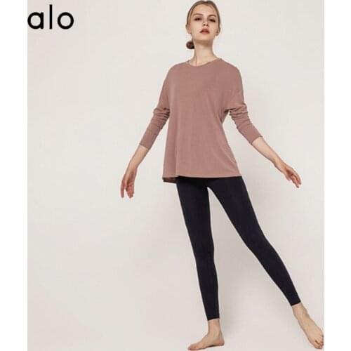 Yoga New 2021 Spring Summer Autumn Women Fashion Leisure Slim Tops Long-sleeved Running Sports Fitness T-shirts Yoga Clothes /50