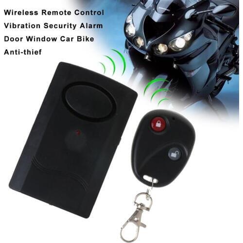 Motorcycle Bicycle Electric Vehicle Alarm Remote Control Vibration Alarm Door And Window Alarm Vibrator Anti-thief Device