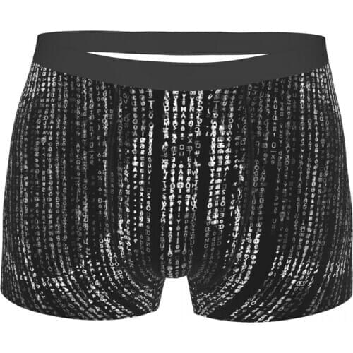 The Matrix Neo Morpheus American Science Fiction Action Film Matrix Skull Underpants Cotton Panties Mens Underwear Ventilate