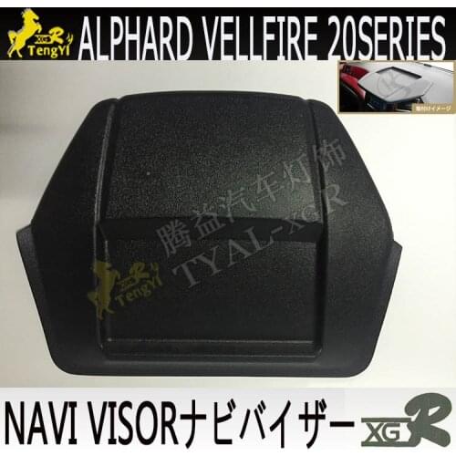 Xgr navi visor dash board for alphard 20 car accessory for vellfire 20 2012 2013 2014 2015