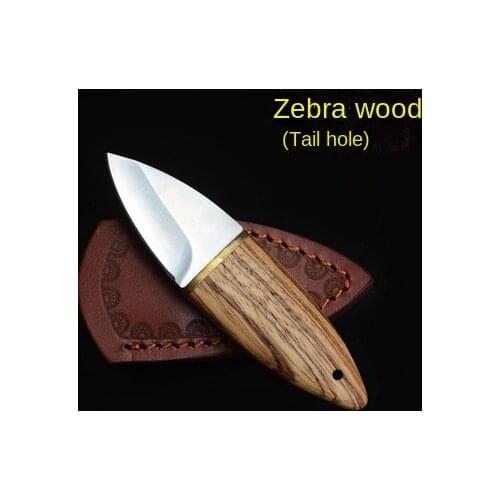 High Quality Mini Fixed knives 5Cr15MoV outdoor tactical tool cold Stainless Steel Drop Point Blade Kydex Sheath