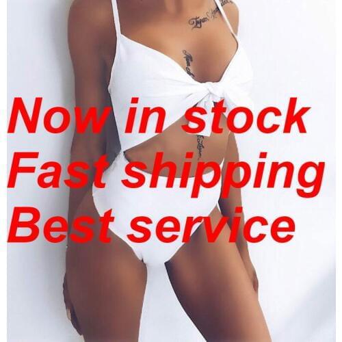 Women Beachwear One Piece Swimsuit Push Up Padded Bikini Set Swimwear Bathing Suit